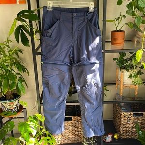 REI Girls 10-14 Zip off outdoor pants
